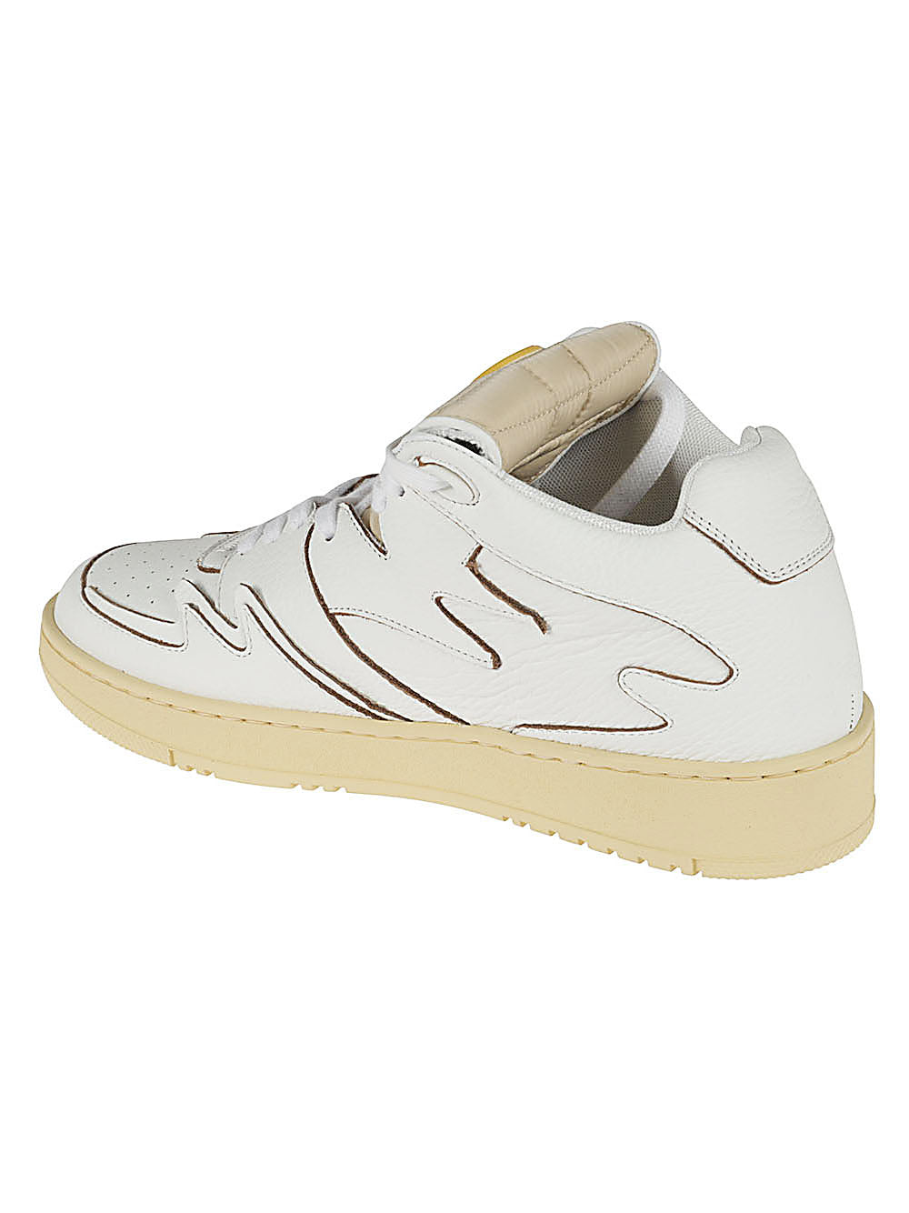 Metalgienchi Neon leather sneakers