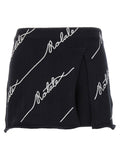 Rotate Birger Christensen Skort Sequin Logo Mini