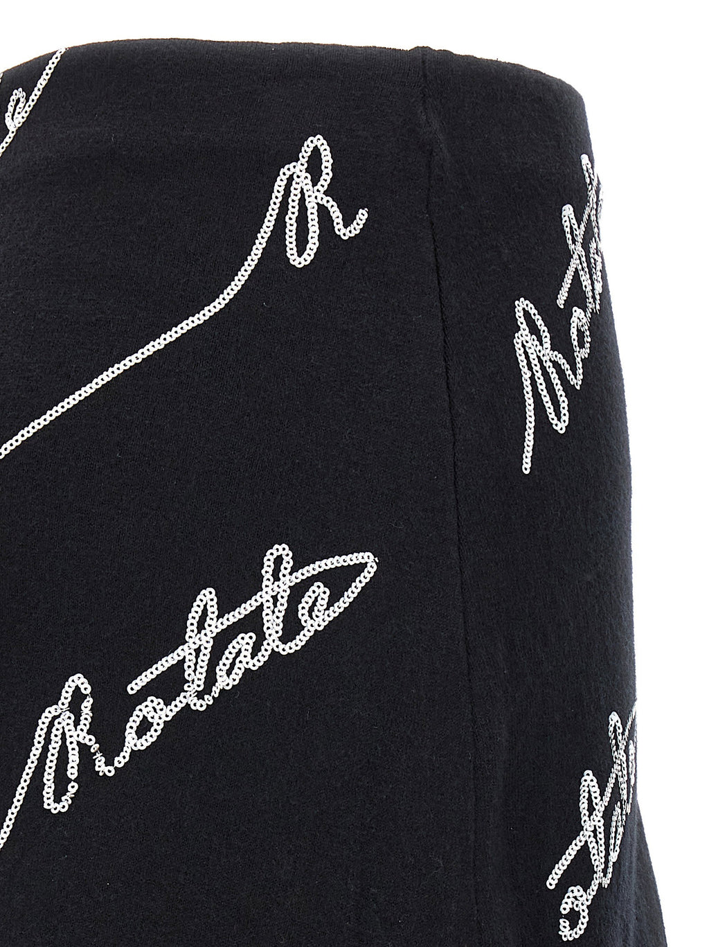 Rotate Birger Christensen Skort Sequin Logo Mini