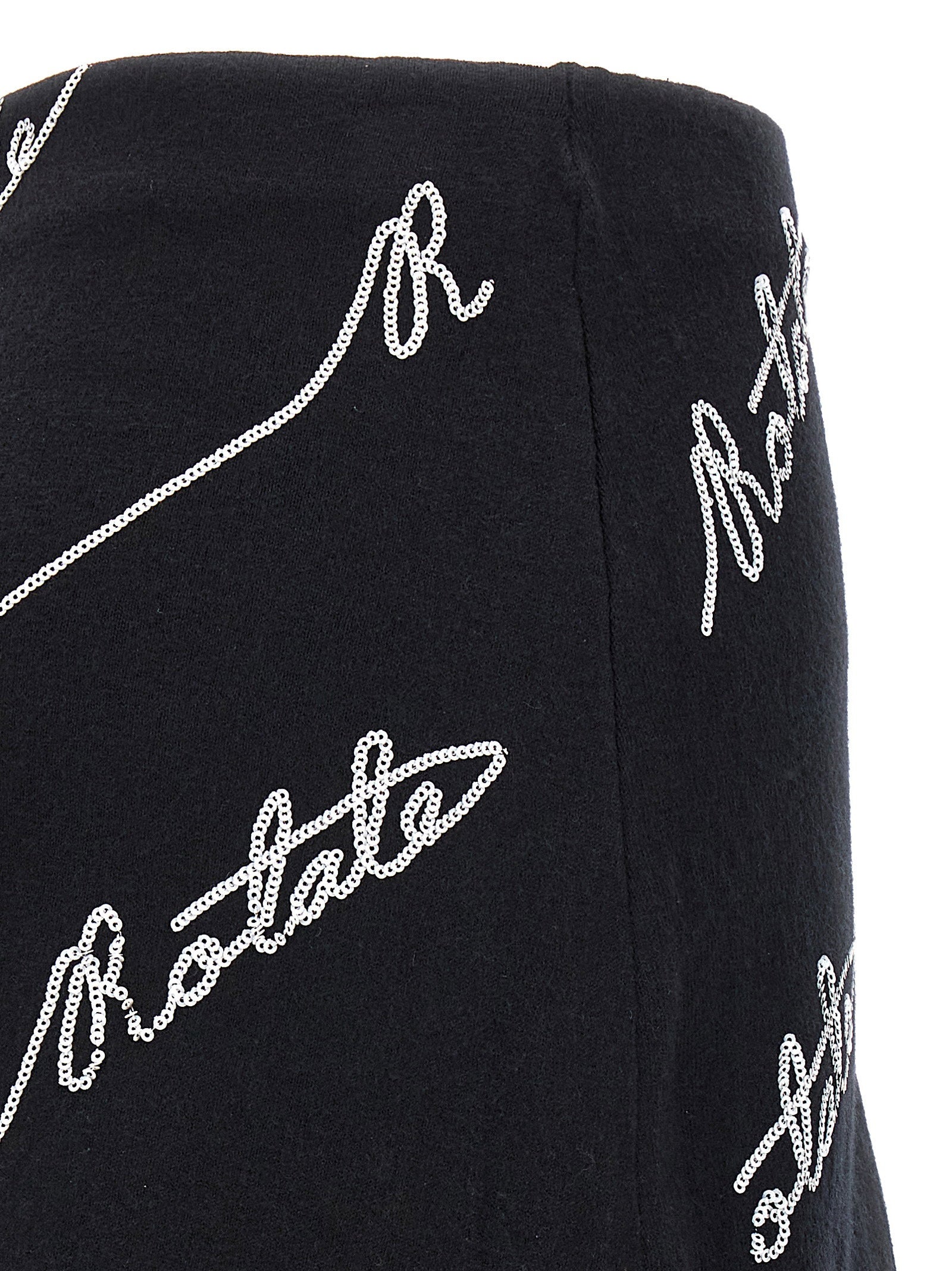 Rotate Birger Christensen Skort Sequin Logo Mini
