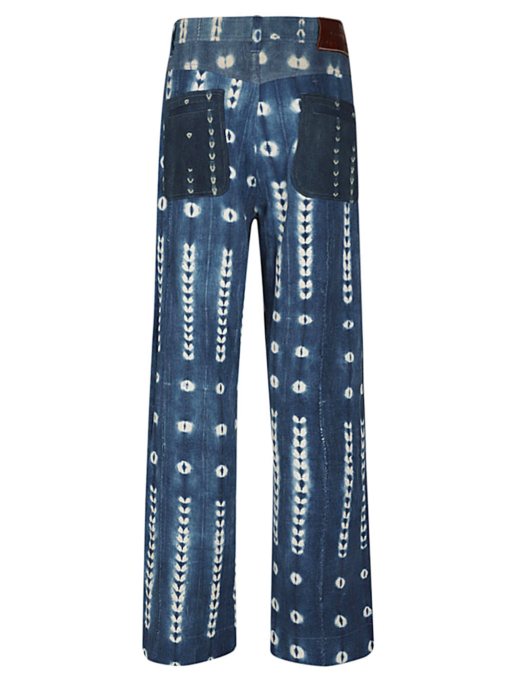 Wales Bonner Miles tie-dye denim jeans