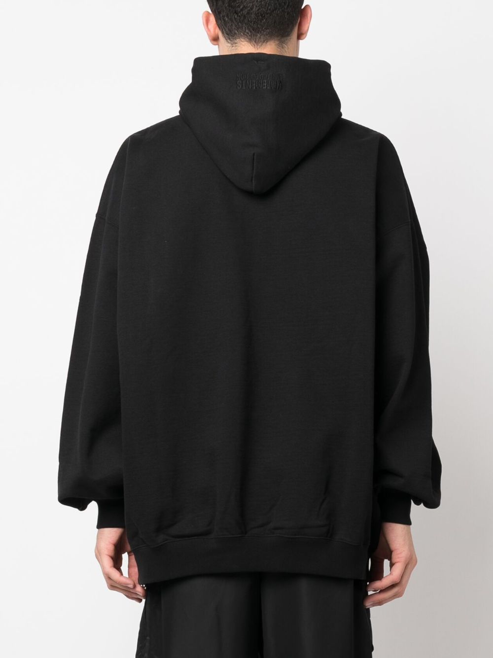 Vetements Logo cotton hoodie