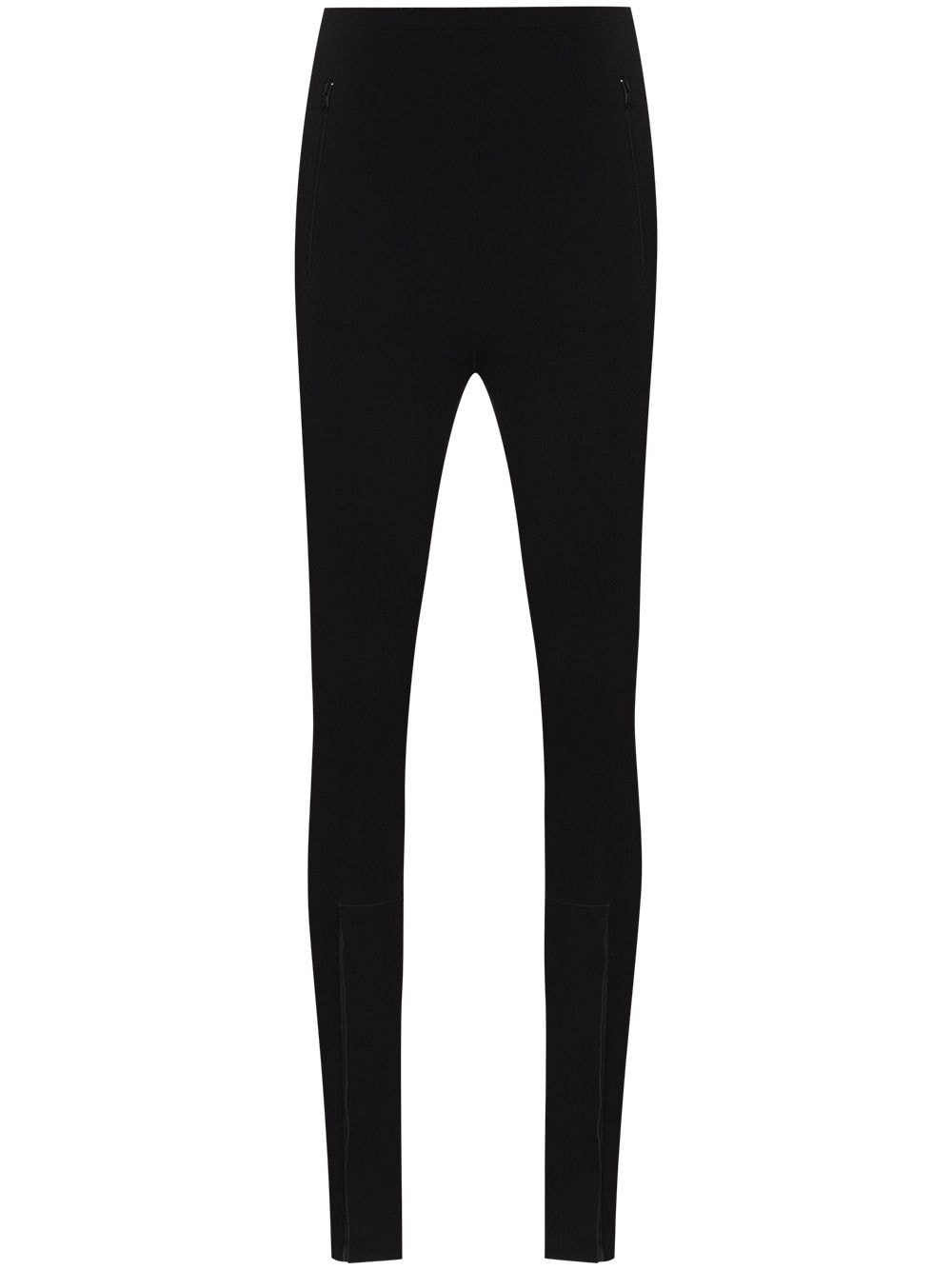 032C Front zip leggings