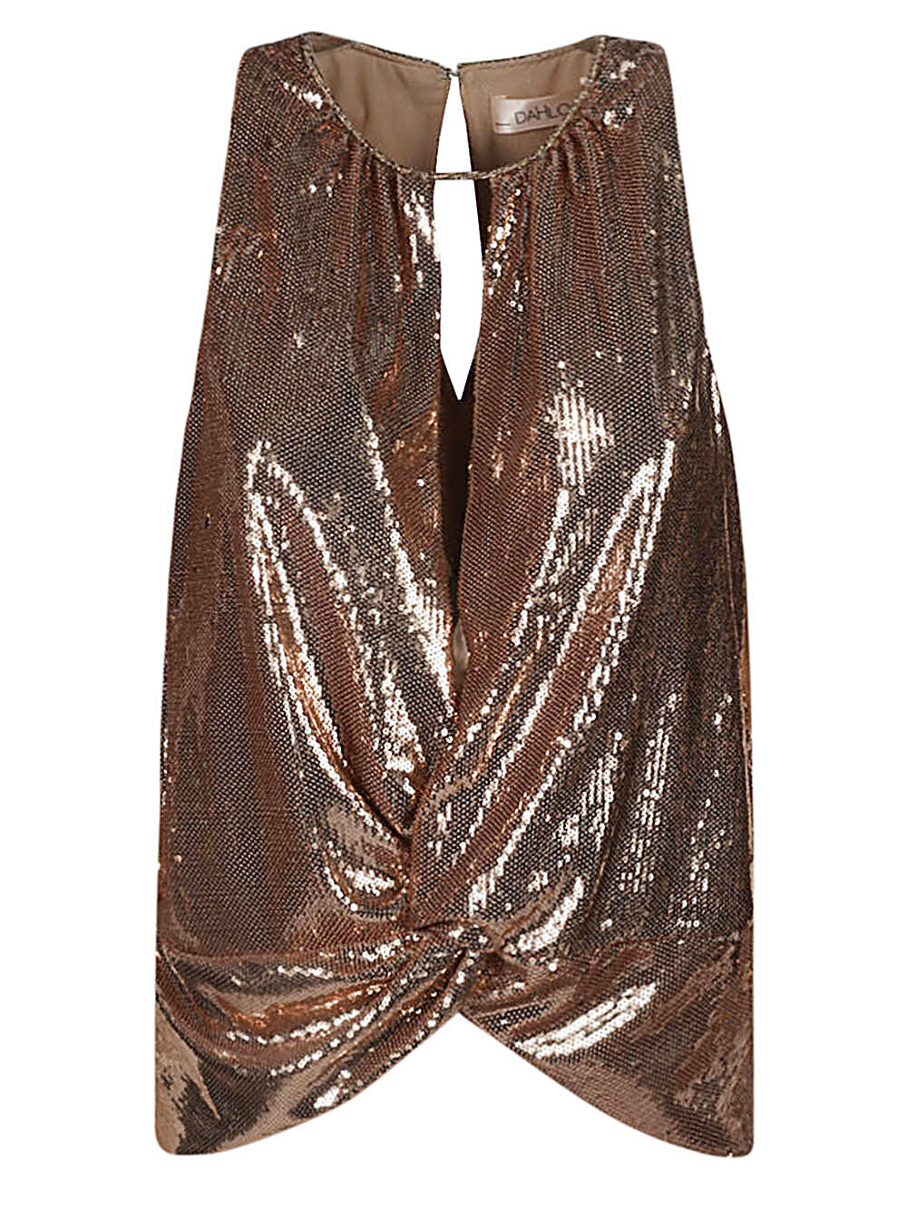 Dahlo Sequin cropped top