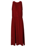 Crida Silk midi dress