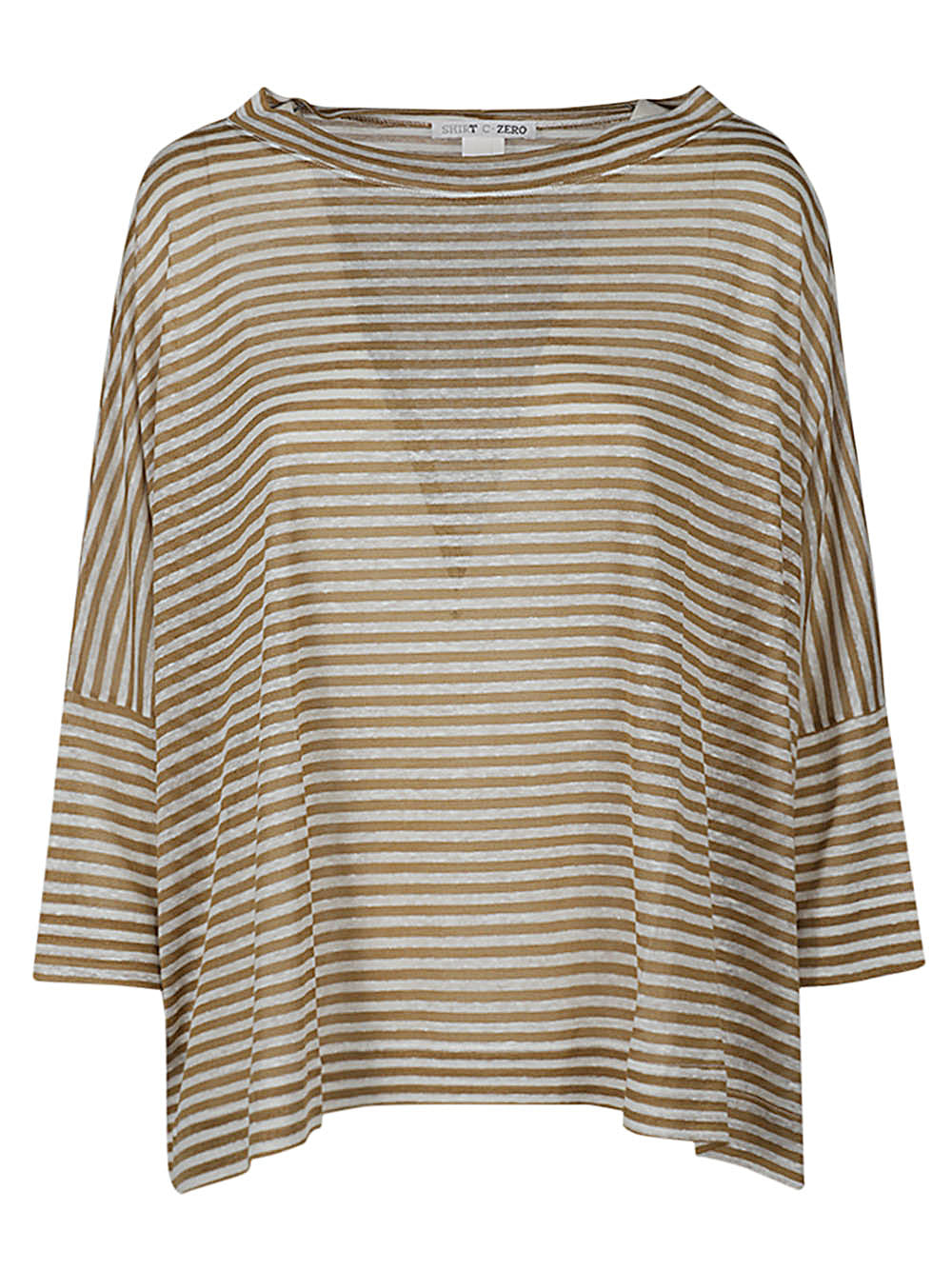 C-Zero Shirt Linen striped sweater