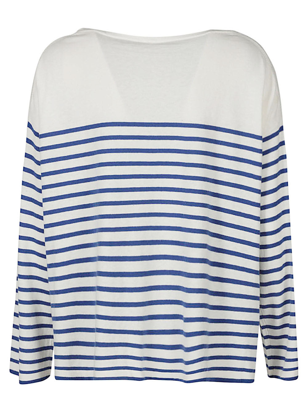 Ct Plage Striped cotton blend pullover