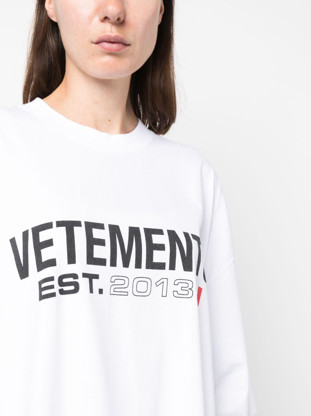 Vetements Logo cotton t-shirt