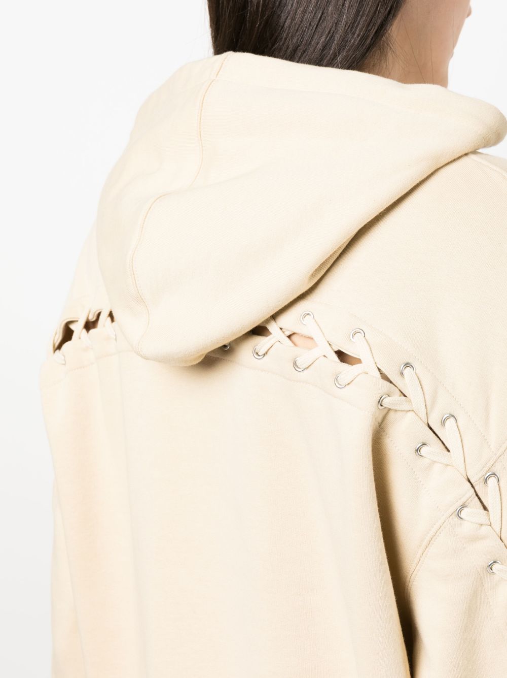 Jean Paul Gaultier Logo cotton hoodie