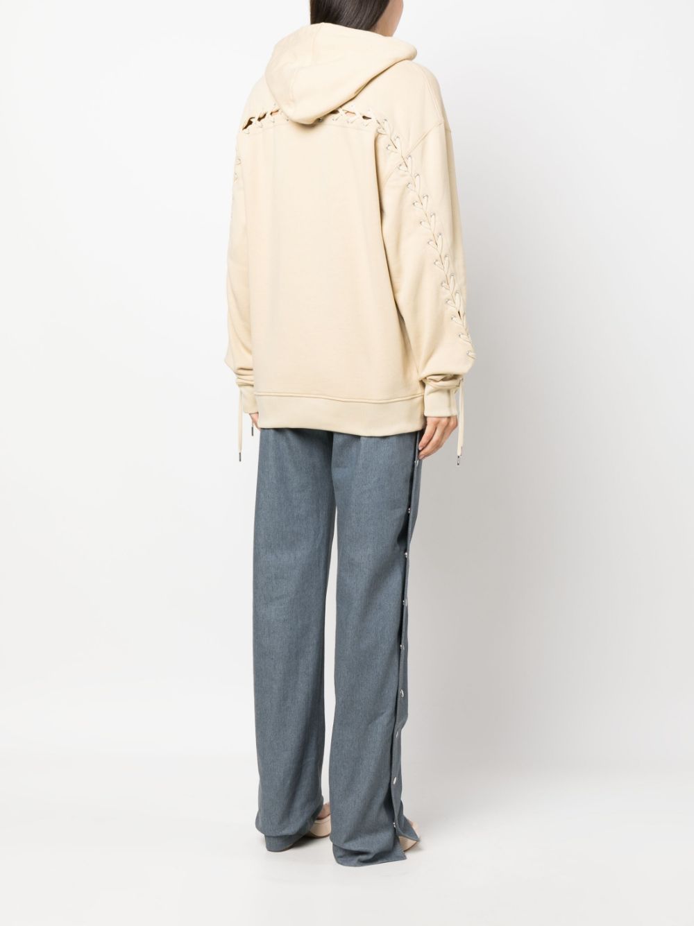 Jean Paul Gaultier Logo cotton hoodie
