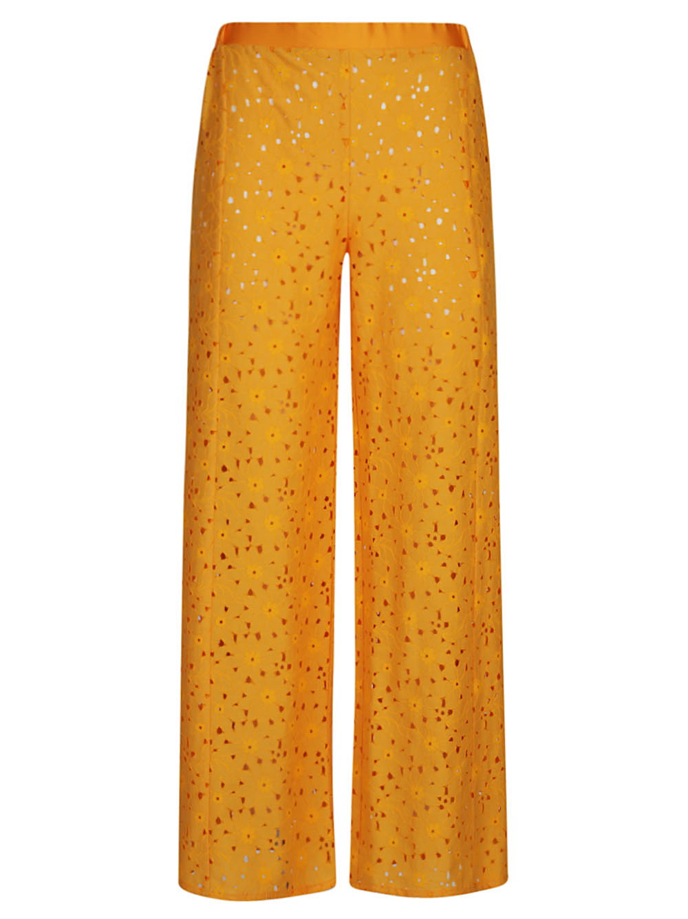 Feel Me Fab Tartana wide leg trousers