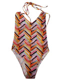 Feel Me Fab Varadero printed one-piece swimsuit