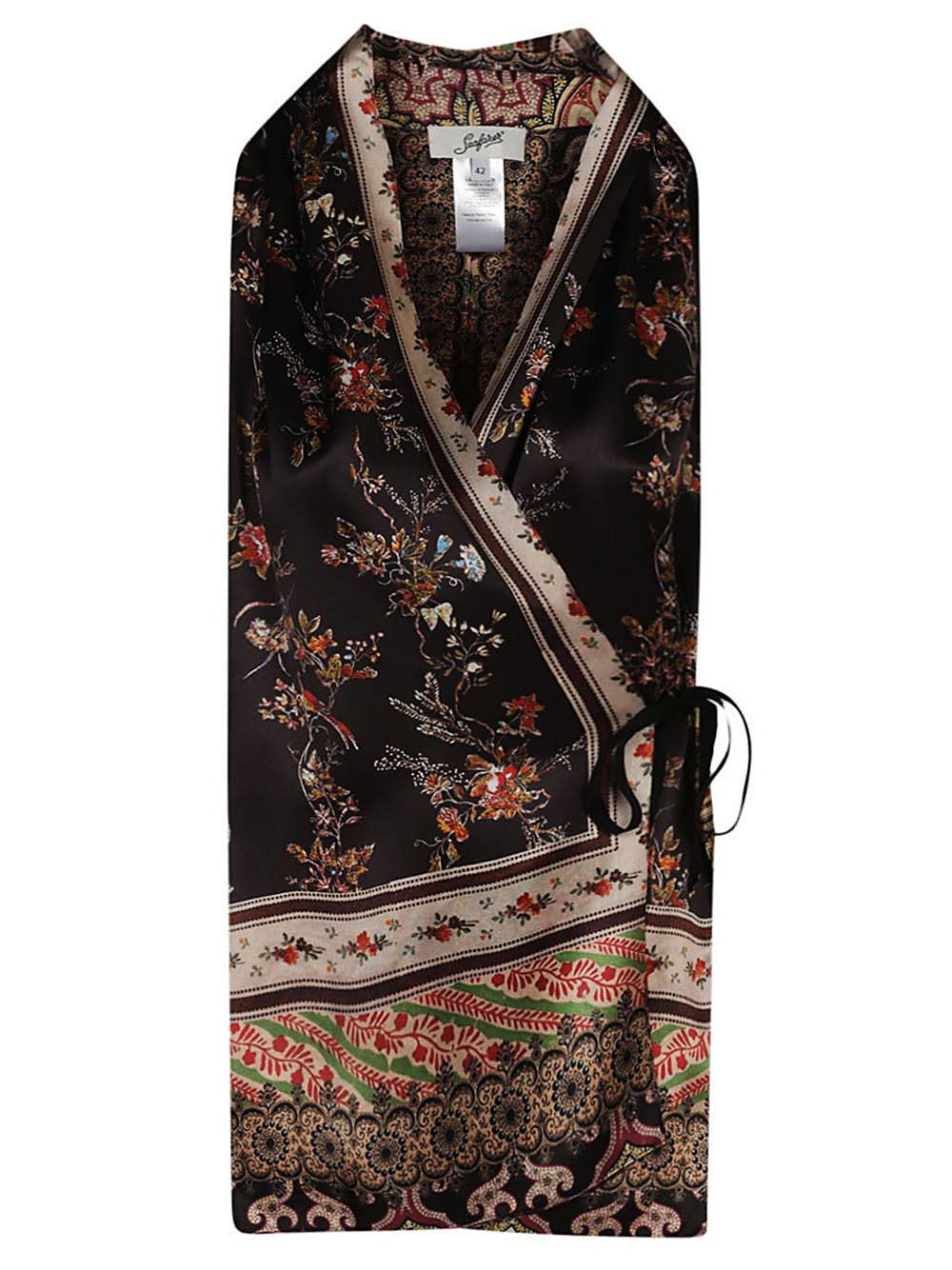 Seafarer Printed wrap shirt