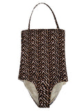 Feel Me Fab Ravello printed one-piece swimsuit