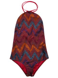 Feel Me Fab Keywest printed one-piece swimsuit