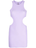 Reina Olga Cut-out detail short dress
