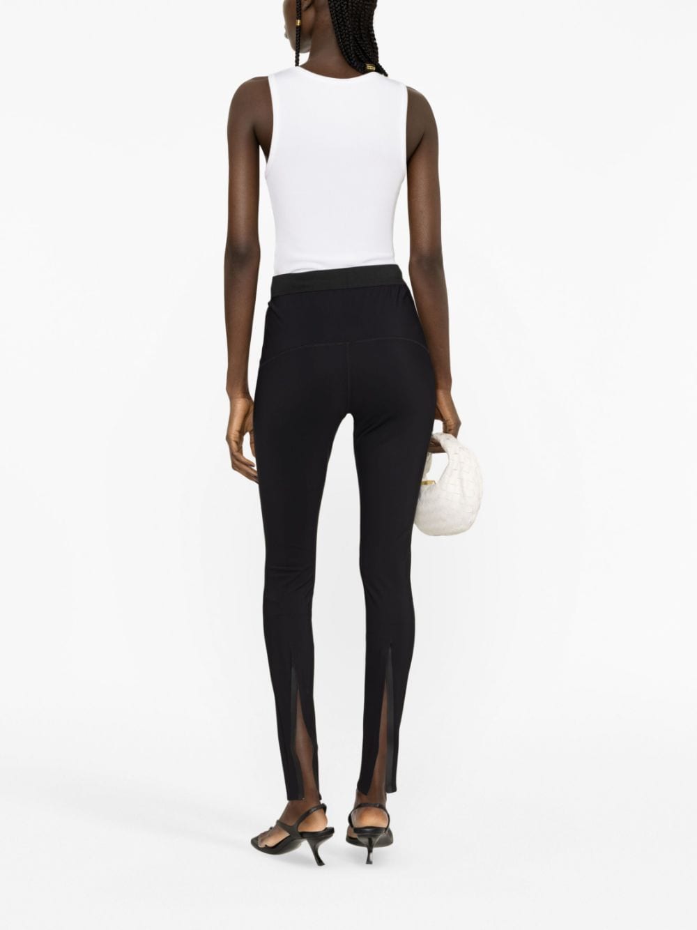 Wardrobe.Nyc High waist zipped leggings