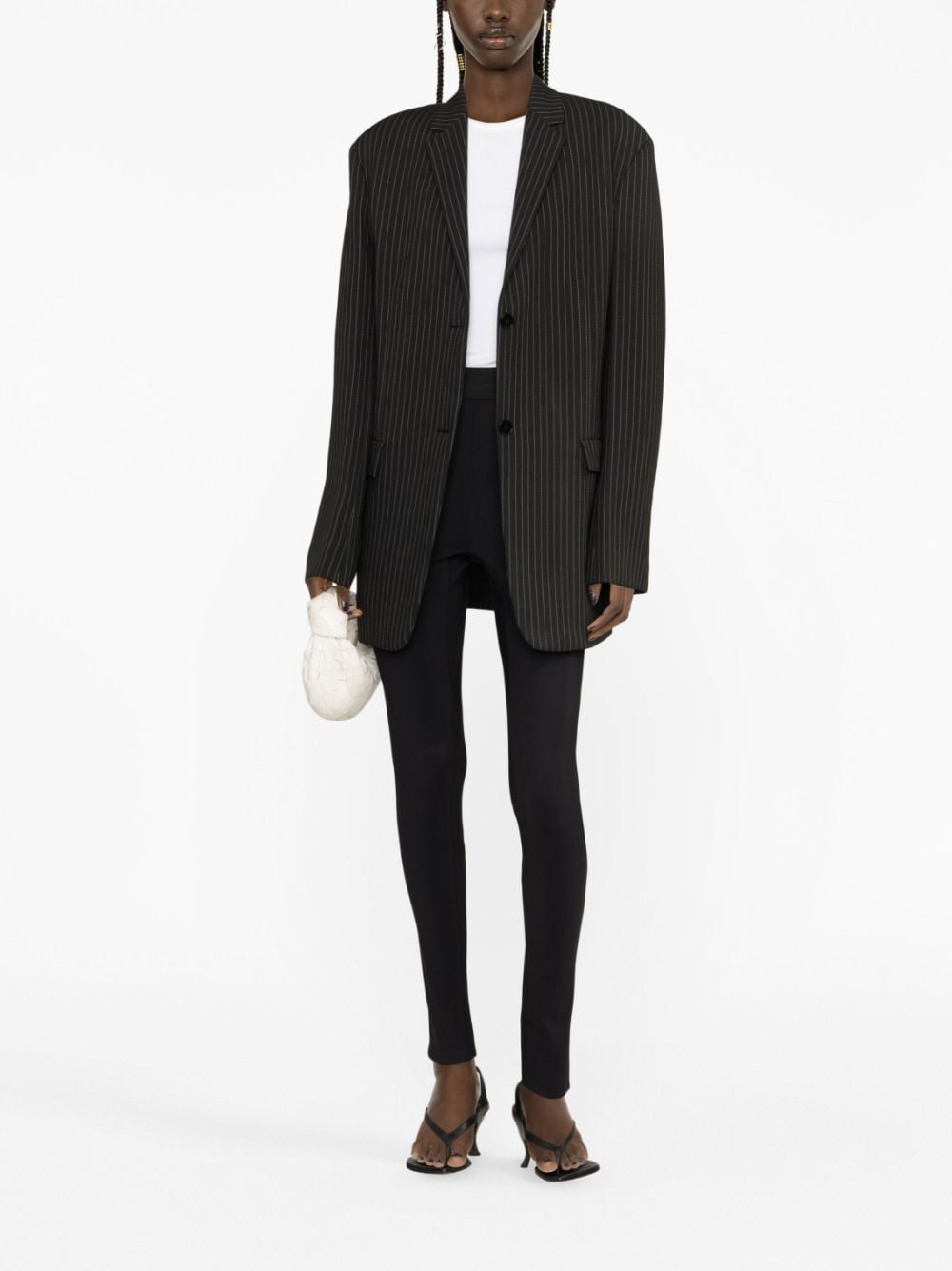 Wardrobe.Nyc High waist zipped leggings