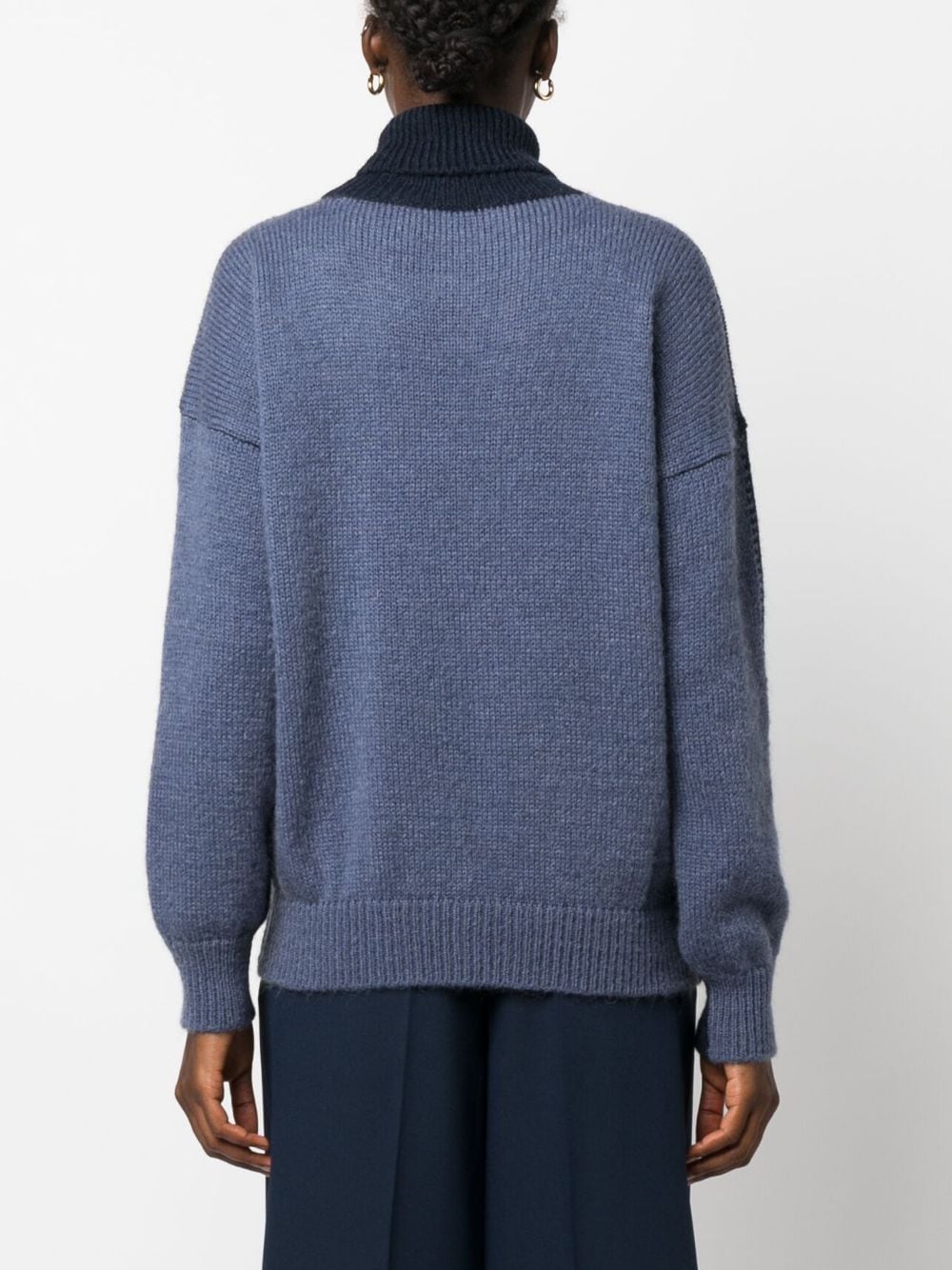Alysi Mohair wool turtleneck sweater