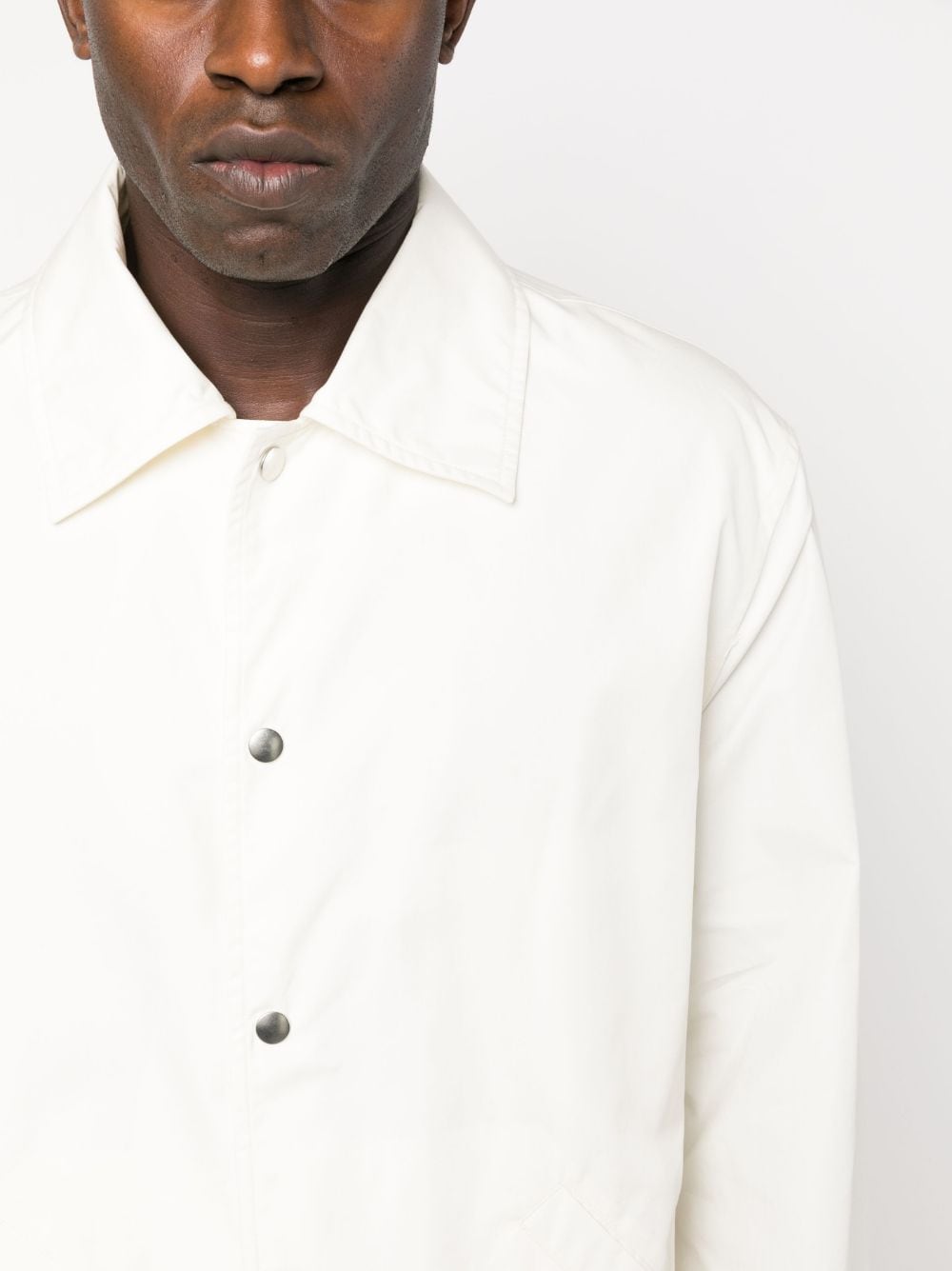 Jil Sander Logo cotton jacket