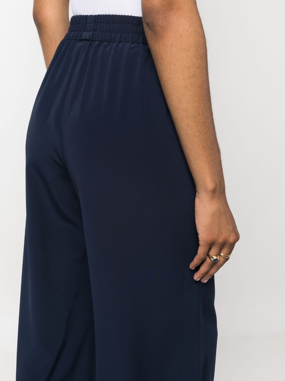 Gianluca Capannolo Satin wide leg trousers
