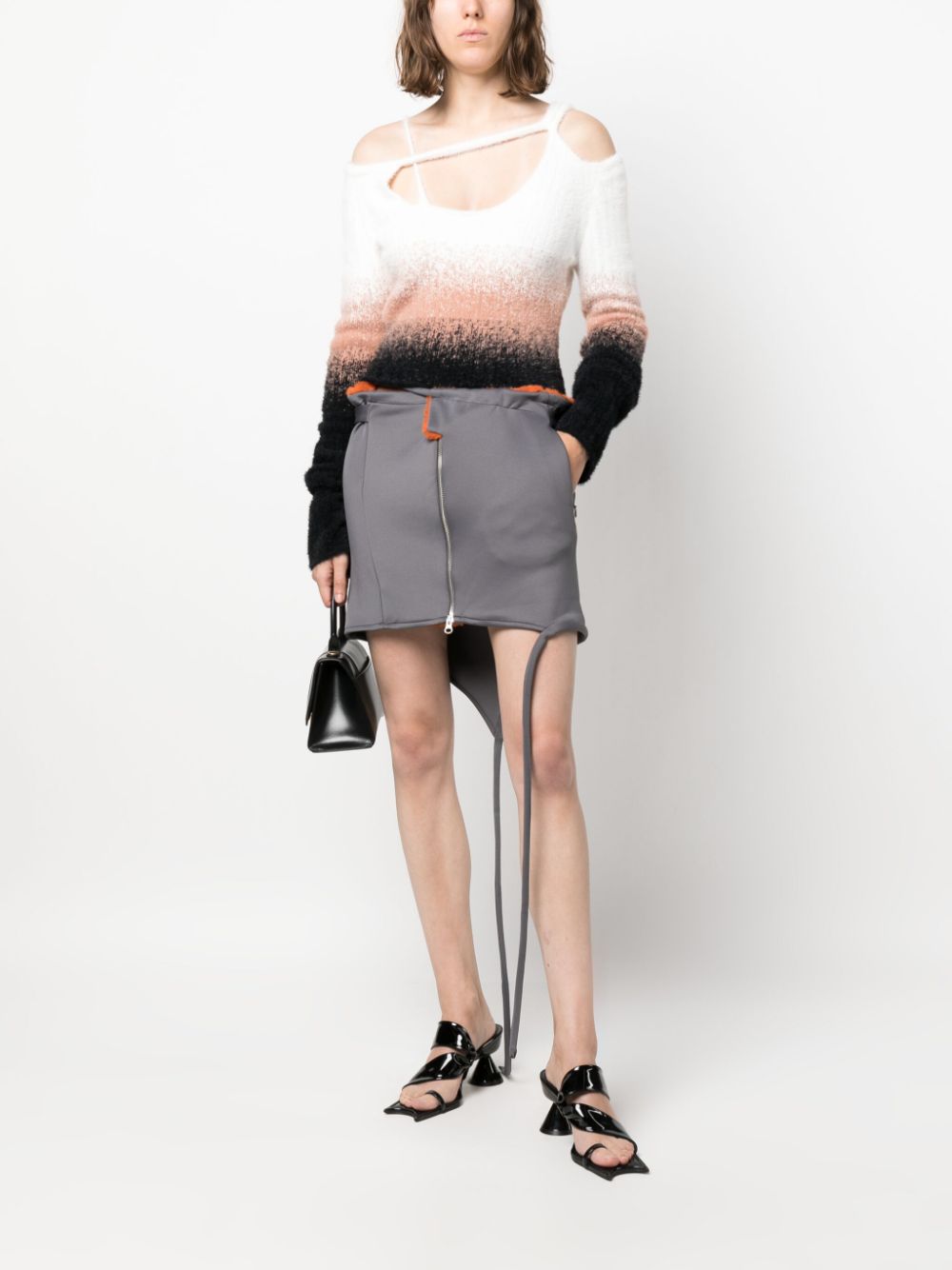 Ottolinger Zipped mini skirt