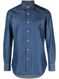 Finamore 1925 Napoli Regular fit denim shirt