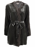 Gold Hawk Velvet long duster