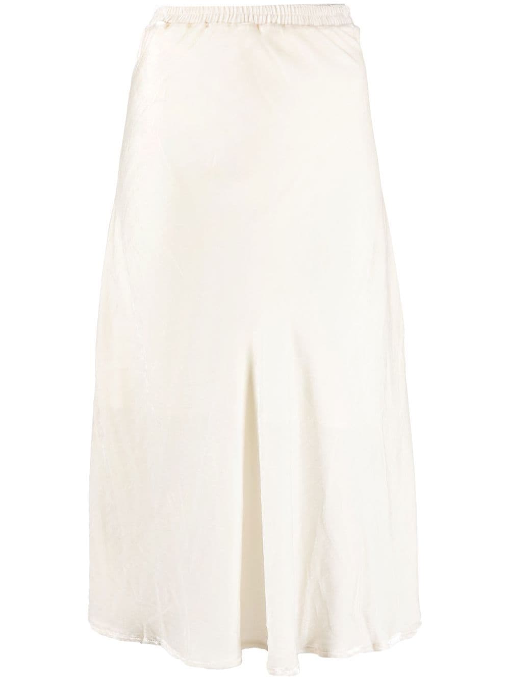 Gold Hawk Velvet long skirt