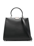 Armarium logo-plaque leather tote bag