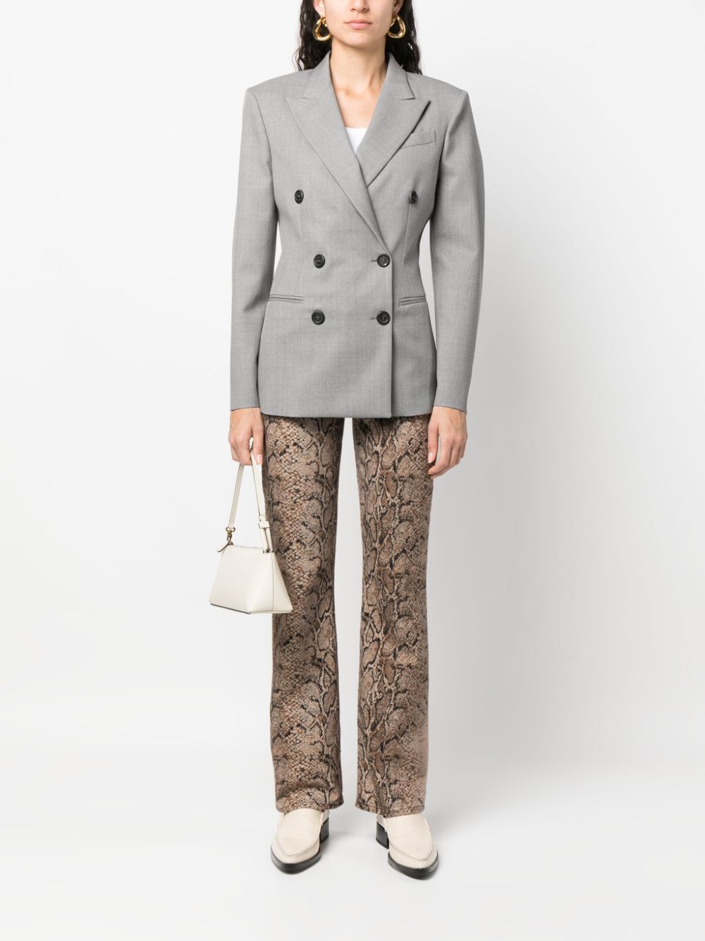 Armarium Double-breasted wool jacket
