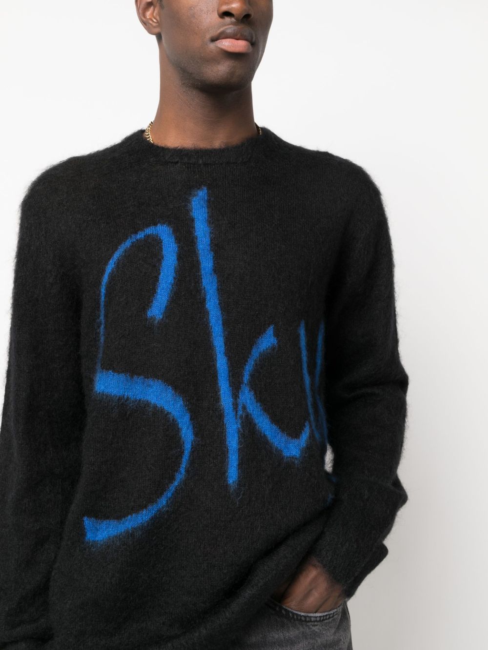Blue Sky Inn Logo wool blend sweater
