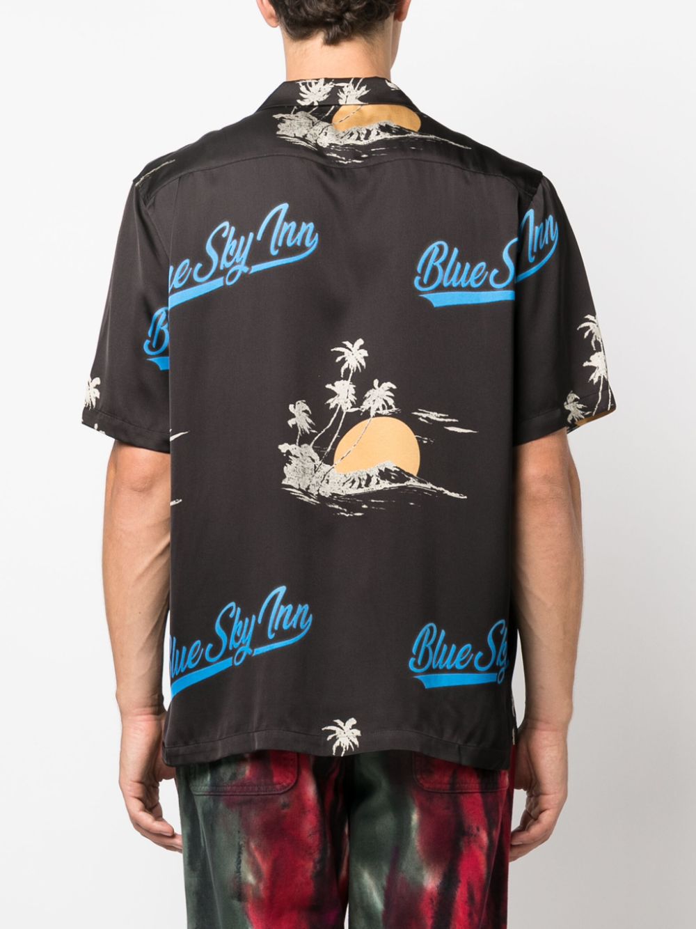 Blue Sky Inn Logo viscose shirt
