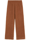 Alanui Cashmere and silk blend trousers