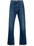 Off White High-waisted straight jeans