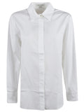 Judy Sanderson Button-down cotton shirt
