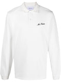 Palmes Logo organic cotton polo shirt