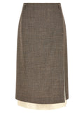 Tela Multi-layer Hem Skirt