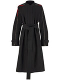 Ferragamo Zip-detail cotton belted trench coat