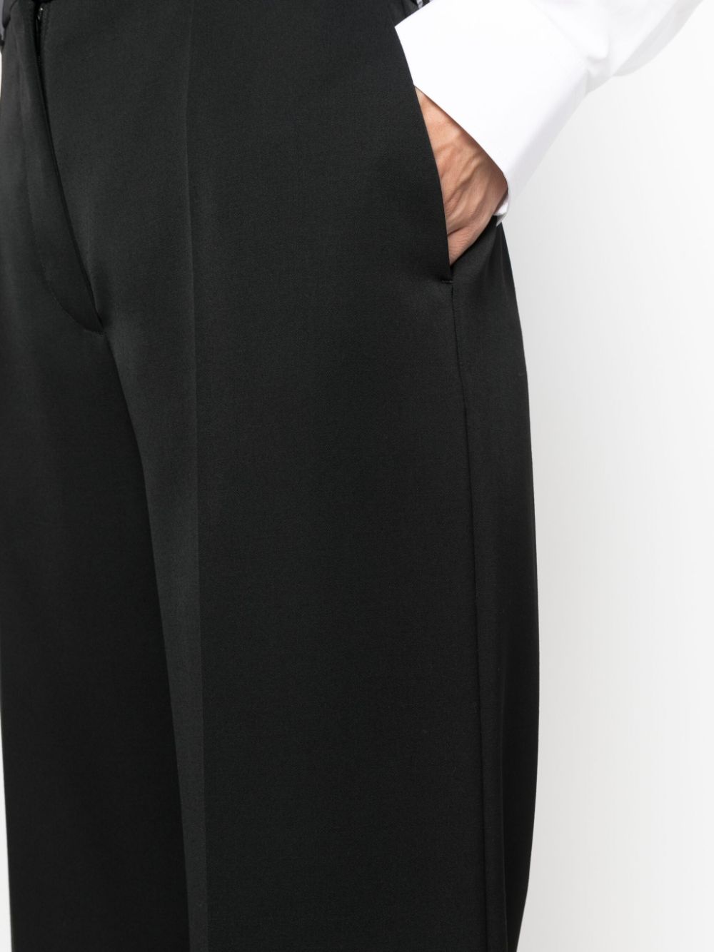 Lanvin Wide leg wool trousers