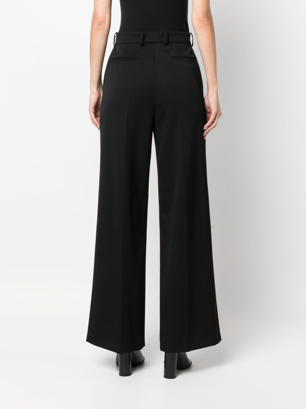 Lanvin Wide leg wool trousers