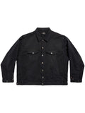 Balenciaga deconstructed denim jacket