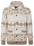 Tooco Ethnic print cardigan