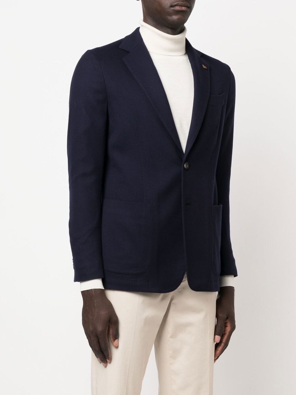Colombo Wool single-breasted jacket