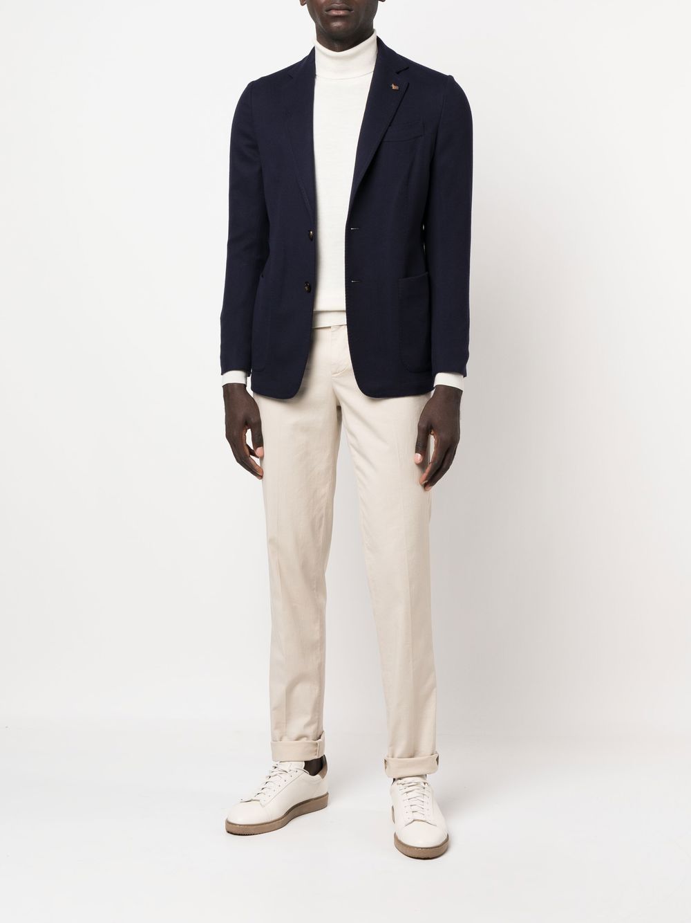 Colombo Wool single-breasted jacket