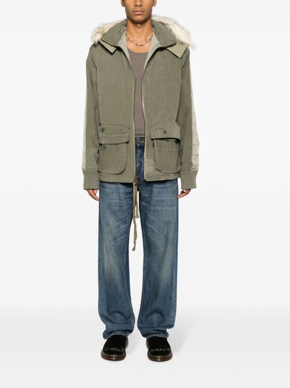 Greg Lauren Conscious Criteria page Army down jacket