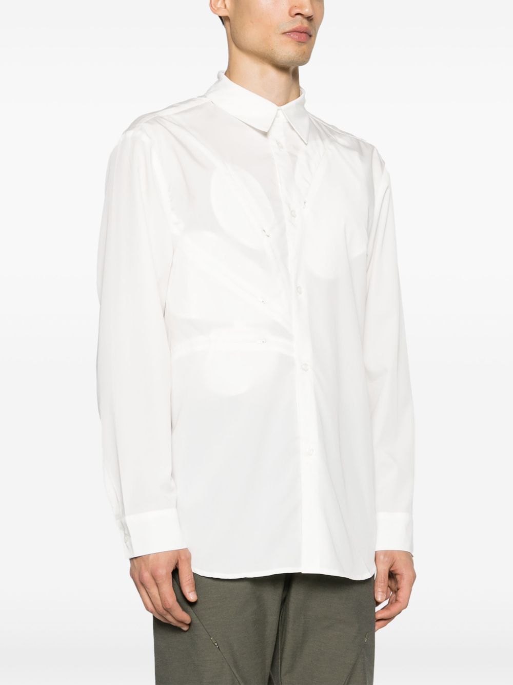 Post Archive Faction Long Sleeve Center (White)