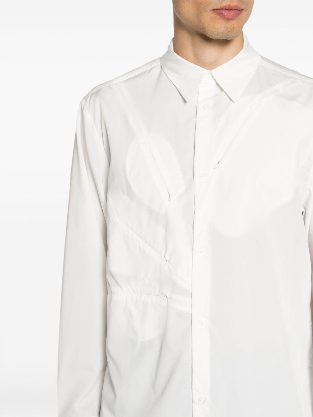 Post Archive Faction Long Sleeve Center (White)