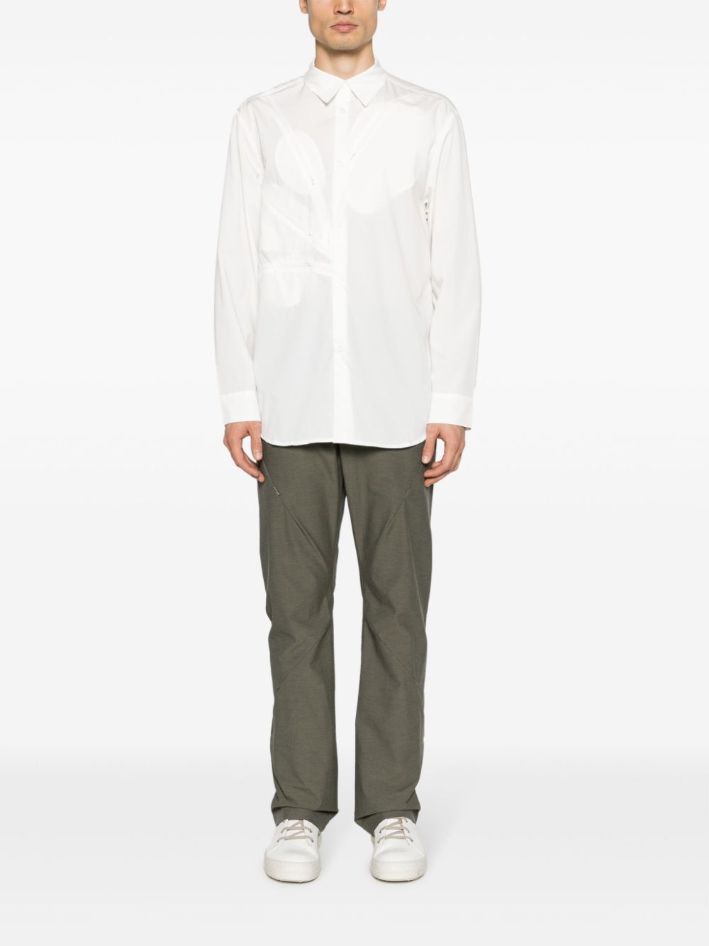 Post Archive Faction Long Sleeve Center (White)