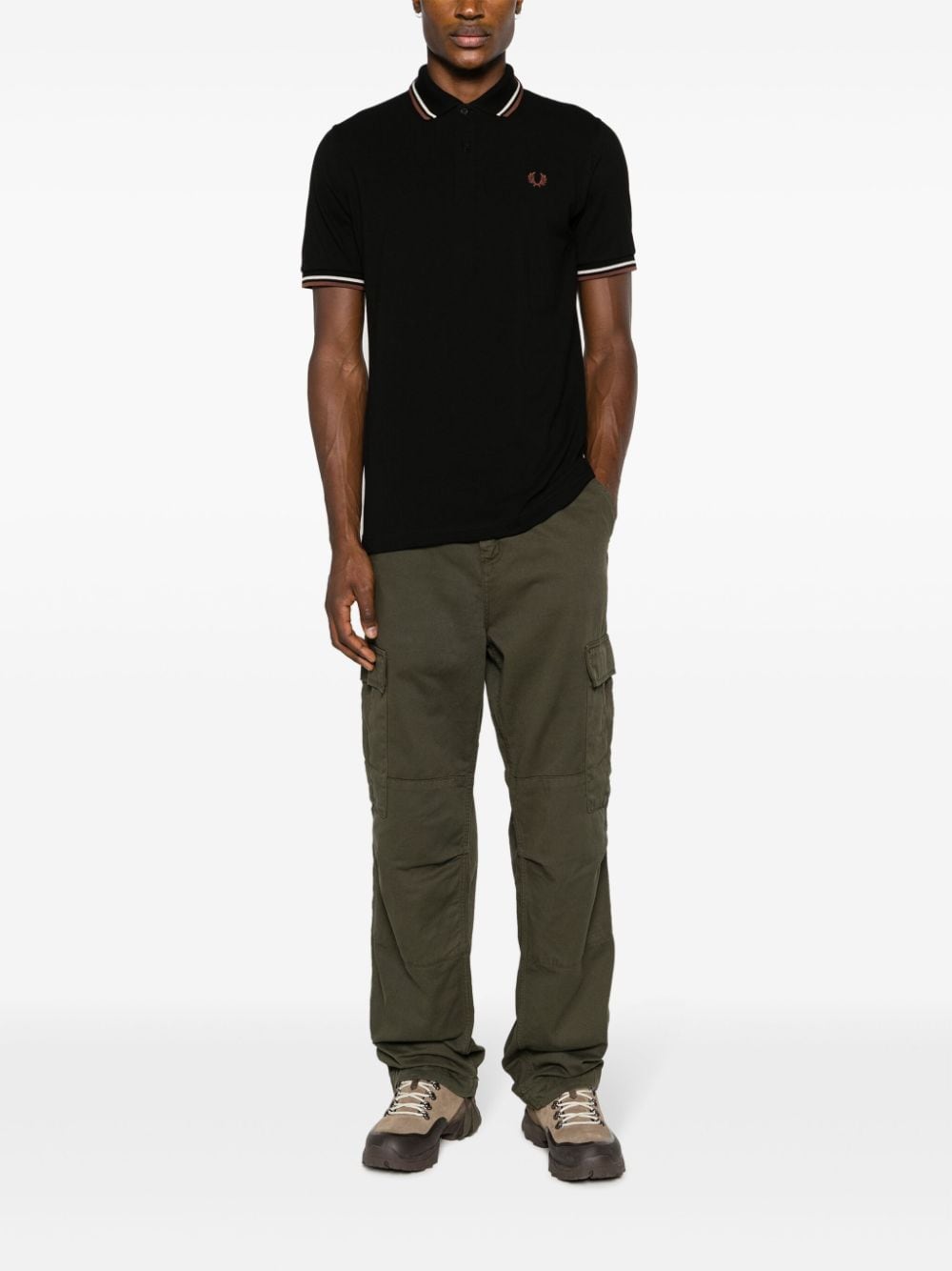 Fred Perry Logo cotton polo shirt